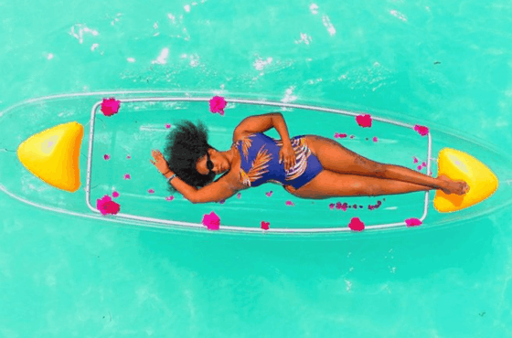 Clear Kayak Experience in Zanzibar