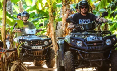 Zanzibar: Quard biking